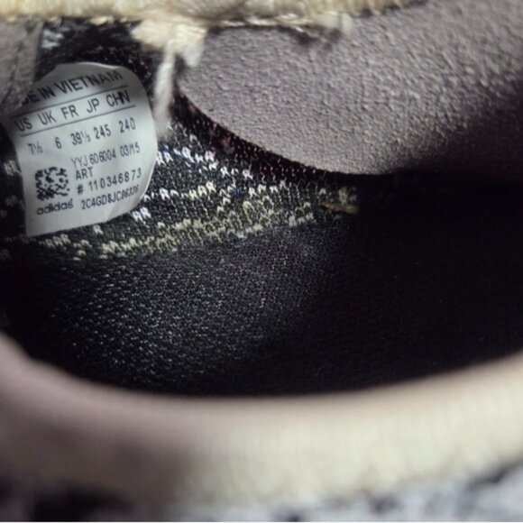 Adidas Yeezy Black and White Knit Sneakers - Picture 8 of 14